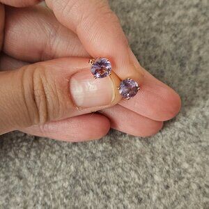 Amethyst earrings